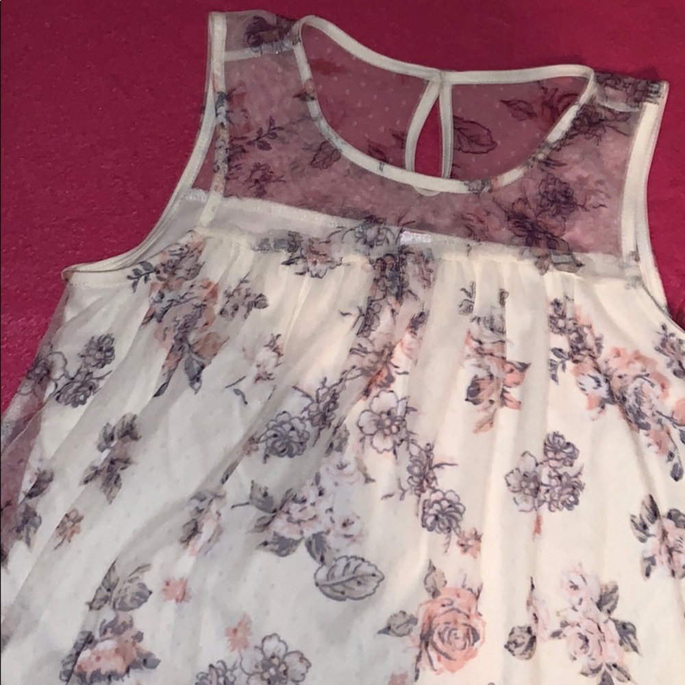 Floral Tank Top